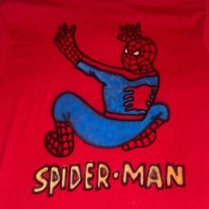 Spider-Man Spray Painted T
